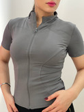 تیشرت زیپی جنس اسپاندکس وارداتی سایز بندی L,xl,2x